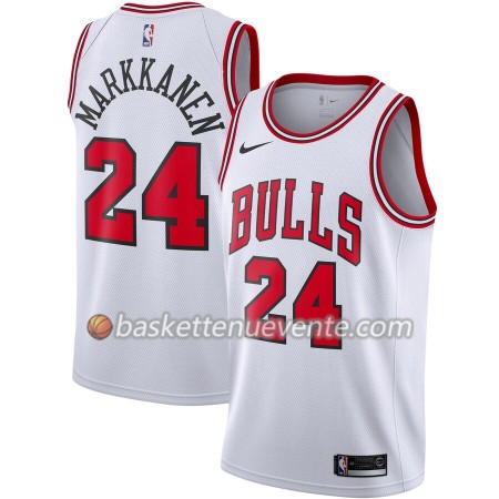 Maillot Basket Chicago Bulls Lauri Markkanen 24 2019-20 Nike Association Edition Swingman - Homme